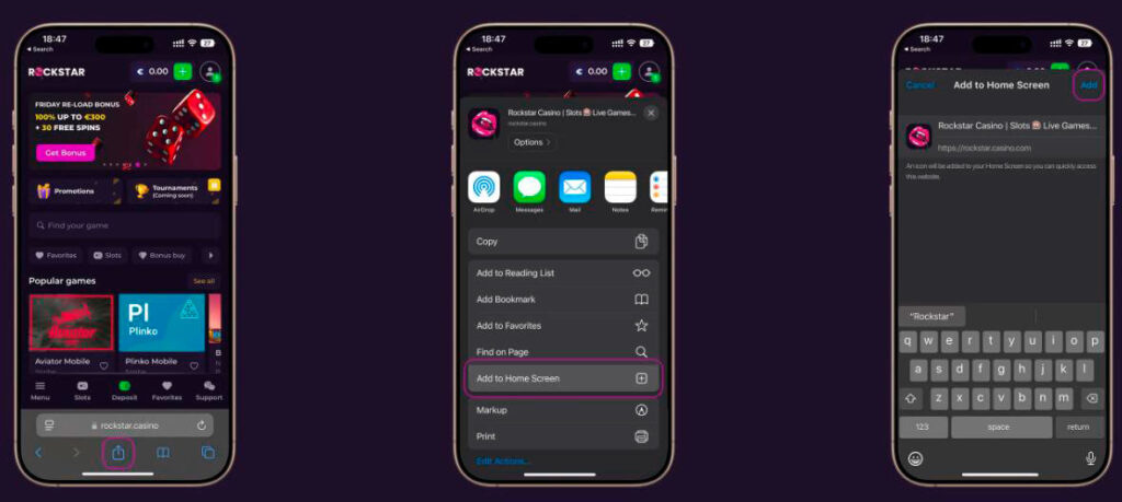 ios guide rockstar casino