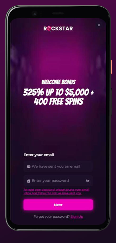 login rockstar casino